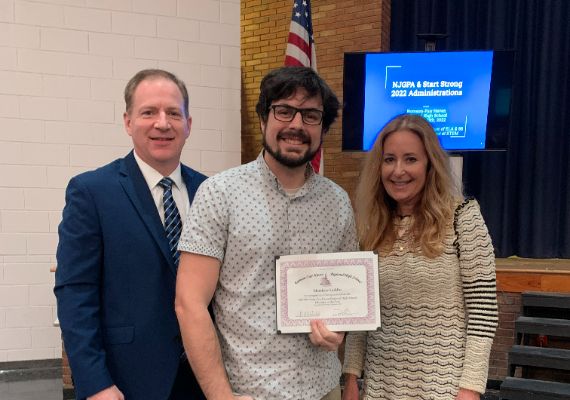 Social Studies teacher and advisor, Matt Leddin, has been announced as RFH's Educator of the Year.